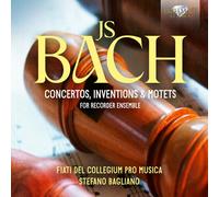 Collegium Pro Musica - J.S. Bach: Concertos, Inventions & Motets For Recorder Ensemble [Compact Discs]