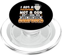 Collègue et collègue de Travail Milkman Deux PopSockets PopGrip pour MagSafe