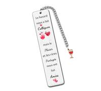 Collègue Femme Marques-pages Bonne Amitié Apprécier Cadeaux Femmes Amie Dimission Accompagner Souvenir D'Anniversaire NoëL Longue Distance Action de Grâce Meilleure Amie Rappel Livre Accessoire