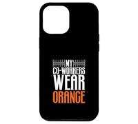 Collègues Orange - l'humour pour Les fonctionnaires Coque pour iPhone 12 Pro Max