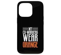 Collègues Orange - l'humour pour Les fonctionnaires Coque pour iPhone 13 Pro