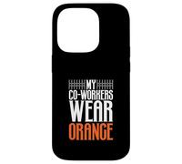 Collègues Orange - l'humour pour Les fonctionnaires Coque pour iPhone 14 Pro