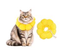 Collerette Chat Anti Lechage,HMCEY Collerette Chat Anti Grattage Tête | Collerettes Anti Morsure,Diamètre de 22 CM,Agréable et Doux Au Toucher,Pour Empêche Chat de Lécher Ou de Griffer Plaie