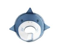 Collerette Chat Collier conique for animaux de compagnie, Anti-morsure, chapeau, Protection contre les léchages, collier conique réglable for chats, chiot, protégé après une chirurgie(Color:Gray Shark