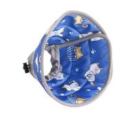 Collerette Chien Collier Conique for Animaux de Compagnie, 1 pièce, Collier récupération Doux for Chat, Protection réglable for après Une Chirurgie, léger et Confortable(Blue03,L)