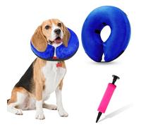 Collerette Chien Gonflable Ajustable Colerette pour Chien Anti Lechage pour la Récupération d'animaux Familiers de Chirurgie
