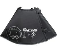 Collerette - collier de convalescence Comfy cone - CCLBlack - James Marketing - Cone Comfy - Grande Taille - 25 x 33 cm