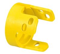 Collerette de garde pour coup de poing Ø40 pousser-tourner et pousser-tirer Osmoz - jaune