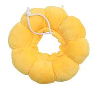 Collerette de Récupération pour Chat en Fleur de Soleil, Jaune | Pp Coton Respirant, Protection des Plaies, Tailles Jusqu’à 4kg, 9kg et 14kg