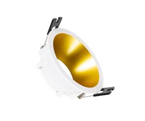 Collerette Downlight Conique Reflect pour Ampoule LED GU10 / GU5.3 Coupe Ø