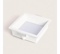 Collerette Downlight LED Intégration Plâtre/Pladur Carrée 18W Coupe 283x283 mm [EEK: F]