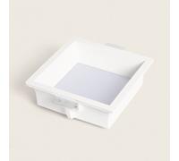 Collerette Downlight Led Intégration Plâtre/Pladur Carrée 18w Coupe 283x283 Mm Ugr17 2700k Blanc Chaud