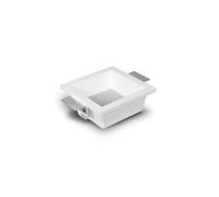 Collerette Downlight LED Intégration Plâtre/Pladur Carrée 9W Coupe 183x183 mm U [EEK: G]
