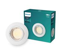 Collerette Downlight Ronde Peridot Pour Ampoule Led Gu10 Ø 75 Mm Blanc