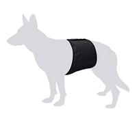 Collerette - FLAMINGO - Gentleman Wraps Plus - Noir - 74 x 23 cm - Convalescence Chien