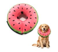 Collerette Gonflable Chien,IFTHGIO Collerette Souple Chien Anti Lechage XL | Collier Lune Pour Chien,Collerette De Protection Chien,4 Tailles Disponibles,Avec Snap RéGlable,Doux Et Lavable,Pour Animaux