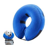 Collerette Gonflable Pour Chien Oreiller Doux Ajustable Et Respirant