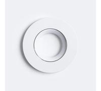 Collerette Interchangeable Pour Downlight Led Rond 4cct Sélectionnable Dimmable Ip65 Noir