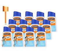 Flacon Vide + Pinceau - Lot De 12 Flacons De 80ml