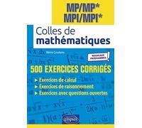 Colles de Mathématiques MP/MP* MPI/MPI*