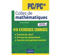 Colles de Mathématiques PC/PC*