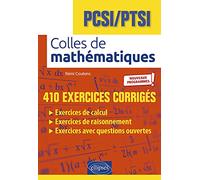 Colles De Mathématiques Pcsi /Ptsi