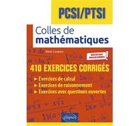 Colles de Mathématiques - PCSI - PTSI - Programme 2021 - Rémi Coutens - Ellipses - broché - Scolaire / Universitaire