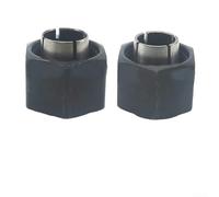 Collet de défonceuse 12 mm/12,7 mm pour défonceuses DW621, DW616, DW618 Series et 1617EVS, 1618EVS, 1619EVS - Pince de rechange en métal (12,7 mm)