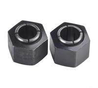 Collet de défonceuse 12 mm 12,7 mm pour outils électriques, fabriqué en métal, compatible avec les modèles DW621 DW616 DW618, avec pince et écrou