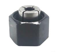Collet de défonceuse de 6,35 mm pour DW6214 DW621 DW625 DW616 DW618 DW621K - Écrou d'arbre en acier compatible avec les défonceuses DeWalt, 1 pièce