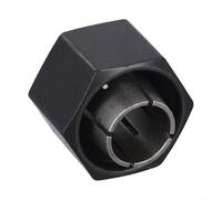 Collet de défonceuse pour DW616 DW618 DW621K DW616M 12 mm 12,7 mm Pince et écrou en métal compatible avec 1617 1618 1613 MRC23EVSK MRF23EVS P (12 mm)