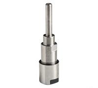 Collet de défonceuse, tige d'extension, pour 8 mm et 6 mm, tige, fraise CNC, rallonge d'adaptateur, coupleur d'embout en acier au carbone pour machine à défonceuse (tige 1/4 à 1/4)
