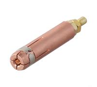 Collet de serrage en cuivre pour condensateur M3 M5 M6 M8 - Chalumeau de soudage CD de 43 mm de long - Pièce de rechange pour machine à souder à goujons (pour m3)