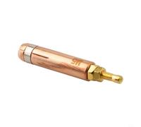 Collet de serrage en cuivre pour condensateur M3 M5 M6 M8 - Torche de soudage CD - Longueur du mandrin de 43 mm - Pièce de rechange pour machine à souder à goujons (M5)