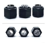 Collet et écrou de rechange pour défonceuses Bosch DW6214, DW616, compatible avec différents modèles (6,35 mm)