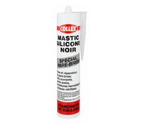 Collex Mastic GEB silicone noir spécial pare brise, toits ouvrants, joints autos 310ml - GEB - 501833