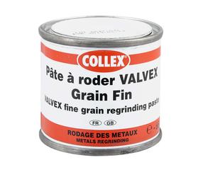 Collex pâte à roder GEB VALVEX pour robinets, vannes, clapets Pot de 65g de gros grain 120 + un pot de 65g de grain fin 240