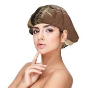 Colley à poil long, chiens Lassie, gros chiens duveteux, animaux de compagnie,Bonnet de nuit en satin pour adulte - Bonnet de nuit élastique pour femme, couvre-cheveux de nuit