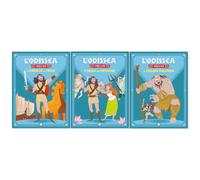 Collezione l’Odissea, I Viaggi di Ulisse I. Contiene 3 libri: Il cavallo di Troia, L'isola dei Lotofagi, Il Ciclope Polifemo