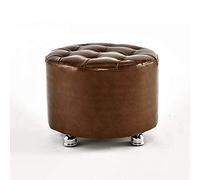 Collic Canapé Tabouret Rond Banc Ottoman Minimaliste de Décoration Intérieure Tabouret de Pied Étape Étapeiante Meubles/B