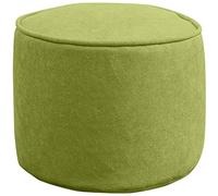 Collic Pouf Rond de Couleur Solide, Tabourets À Pied Souple Lavable Amovible À Amovible Pouf Pour Le Salon Petit Espace, Couleur: Rouge), Meubles Pratiques/Vert/40 * 40 * 30Cm (16 * 16 * 12 Pouces)