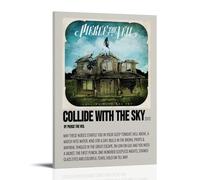 Collide with The Sky-Pierce The VeilWaterproof Art Stickers muraux haute définition pour chambre/magasins, résistant à l'humidité et à la décoloration, emballage exquis, parfait pour un cadeau