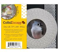 CollidEscape Décalcomanies de fenêtre pour prévenir les collisions d'oiseaux - Couverture Blanche 3/4" x 40' avec ruban adhésif CollidEscape Bird