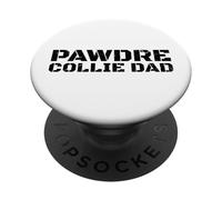 Collie Dad Dog Owner Father Canine Lover PopSockets PopGrip Adhésif