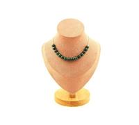 Collier 15 perles de malachite du Congo, qualité 7A, chaîne en acier inoxydable de 8 mm
