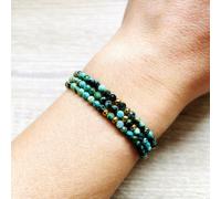 Collier 2 en 1 romy turquoise africaine