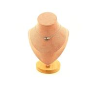 Collier 2 perles Oeil de faucon d'Afrique du Sud chaîne inox - A Bijoux Multicolore G