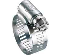 Collier à bande perforée W4 largeur bande 8 mm Ace - Diamètre 18-28 mm - Vendu par 50