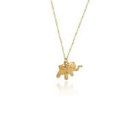 Collier à breloques éléphant populaire pour femme - Bijou tendance élégant pour un usage quotidien, adjustable, Zircone cubique