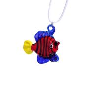Collier à breloques en forme de poisson avec chaîne réglable pour un usage quotidien, taille unique, Comme décrit, Comme décrit.